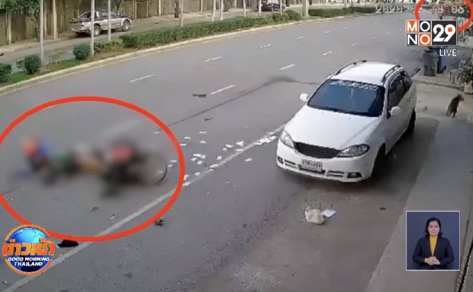 แบบนี้อย่าทำ! จยย.ขี่ย้อนศร จยย.คันที่มาถูกทางขี่หลบชนเก๋งเสียชีวิต