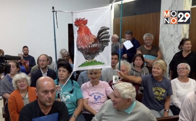 ฝรั่งเศสตัดสินให้ “ไก่” ชนะ หลังเพื่อนบ้านฟ้องขันเสียงดัง