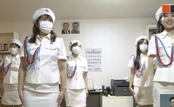 วงเกิร์ลกรุ๊ปญี่ปุ่นผู้ชื่นชอบเกาหลีเหนือ