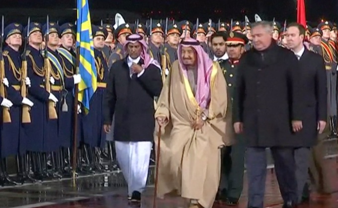 กษัตริย์ซาอุฯเสด็จเยือนรัสเซีย