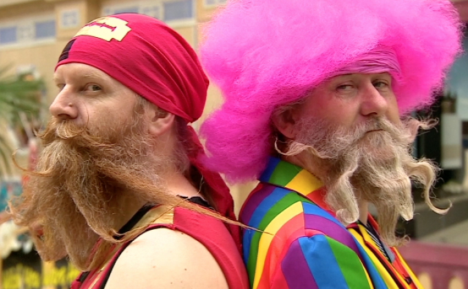 อังกฤษจัดประกวดชิงแชมป์หนวด-เครา