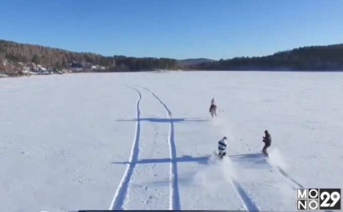 ชาวรัสเซียคิดค้นกีฬา “ฮอร์สบอร์ดดิ้ง”