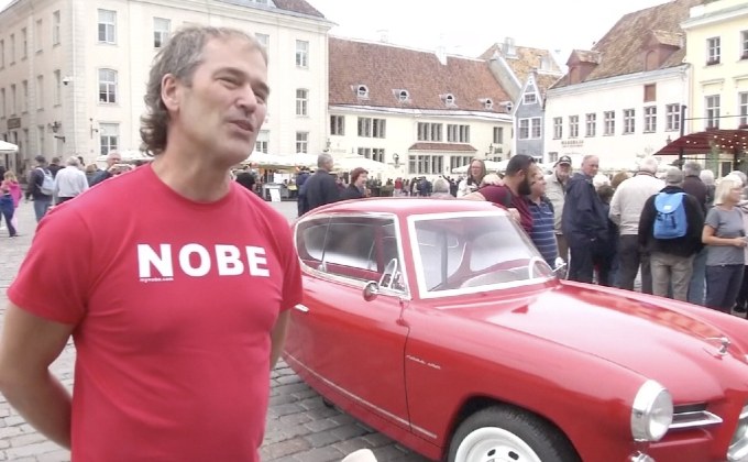 “โนเบ 100” รถไฟฟ้า 3 ล้อ ดีไซน์คลาสสิก