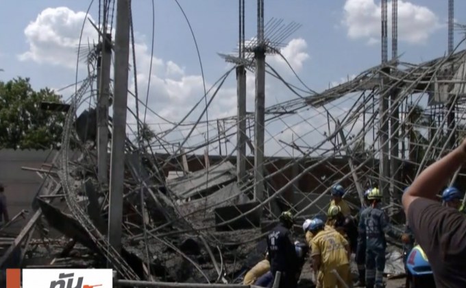 เร่งตรวจสอบแปลนสร้างบ้าน ปมนั่งร้านถล่มดับ 2 ศพ