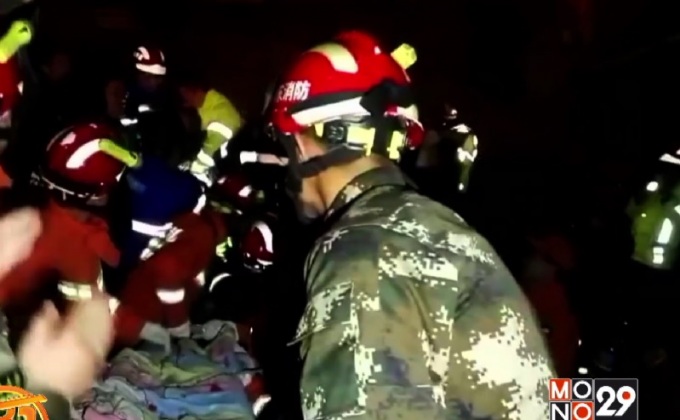 จีนช่วยเด็กตกบ่อน้ำลึก 10 เมตร นาน 9 ชั่วโมง