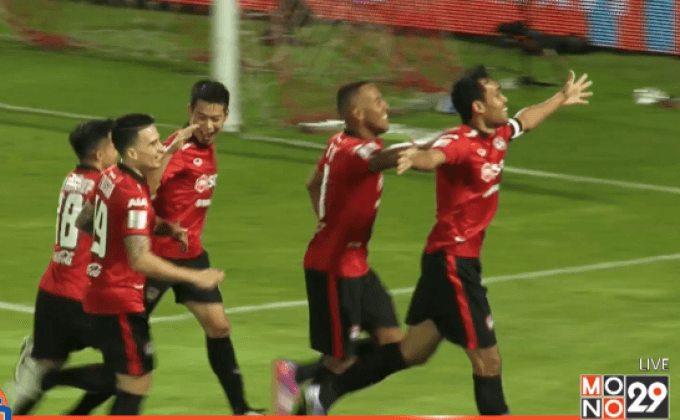 “มุ้ย” ยิงสวย กิเลนบดชัยนาท 2-0 ยึดจ่าฝูงไทยลีก