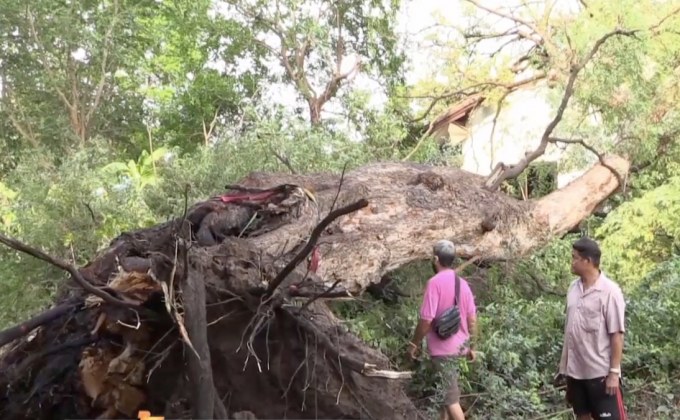 พายุถล่มเพชรบูรณ์ บ้านเรือนเสียหายกว่า 100 หลัง