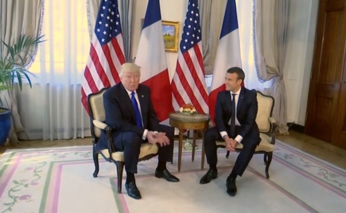 ผู้นำสหรัฐฯ ตอบรับการเยือนฝรั่งเศส 14 ก.ค.