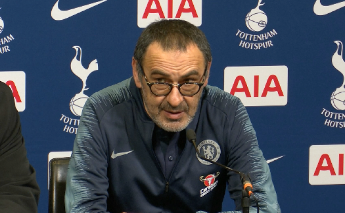 “ซาร์รี” เซ็งเชลซีเล่นดีแต่บุกพ่ายสเปอร์ส