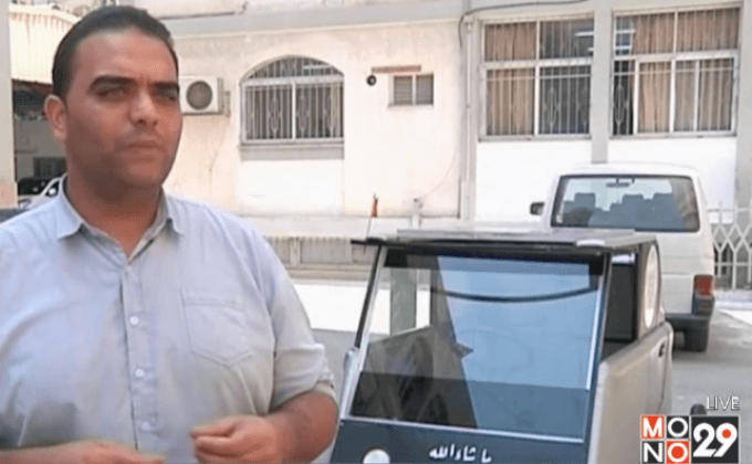 รถพลังงานแสงอาทิตย์ในฉนวนกาซา