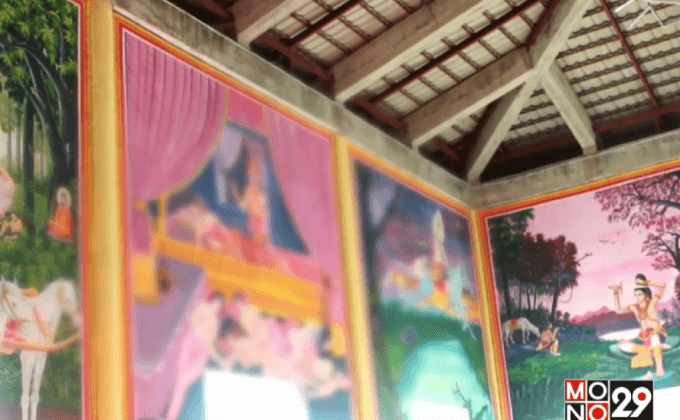 วิจารณ์กระหึ่ม ภาพโป๊ในผนังวัดเมืองอุดรฯ