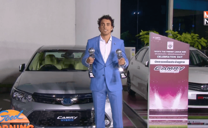 “ดิโอโก้” กวาด 2 รางวัลยอดเยี่ยมไทยลีก 2015