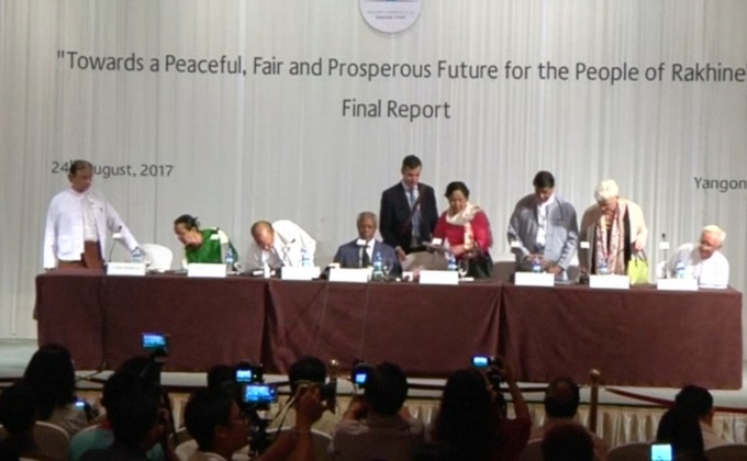 เตือนเมียนมาเร่งแก้ปัญหาสิทธิมนุษยชนในรัฐยะไข่