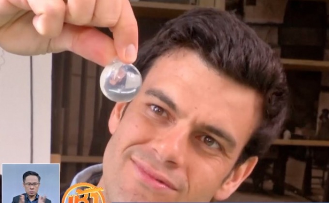 “หยดน้ำ” กินได้ ลดการใช้พลาสติก