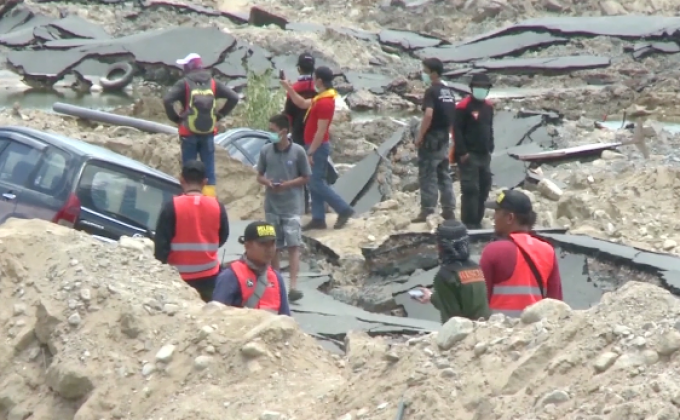 คาดใช้เวลา 2 ปีฟื้นฟูพื้นที่แผ่นดินไหวสุลาเวสี