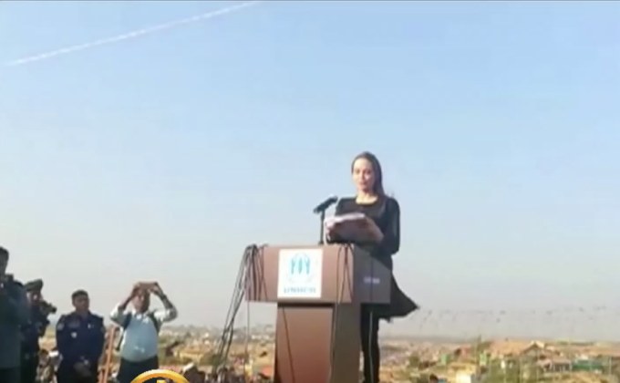 “แองเจลินา โจลี” เยี่ยมค่ายโรฮีนจาในบังกลาเทศ