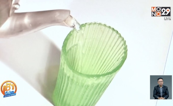 แก้วกินได้จากสาหร่ายทะเล