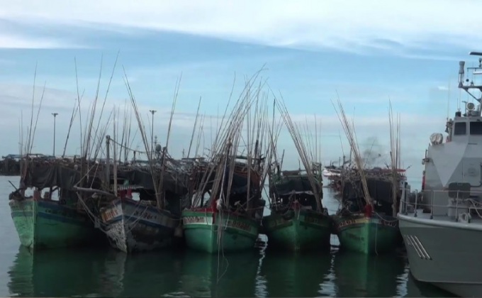 จับเรือประมงเวียดนามลักลอบทำประมง