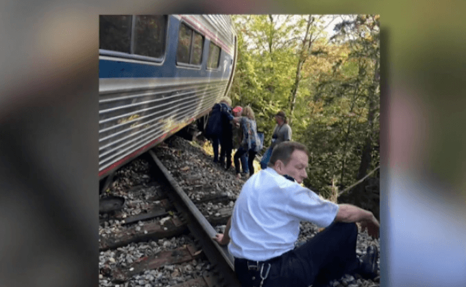 อุบัติเหตุรถไฟตกรางในสหรัฐฯ