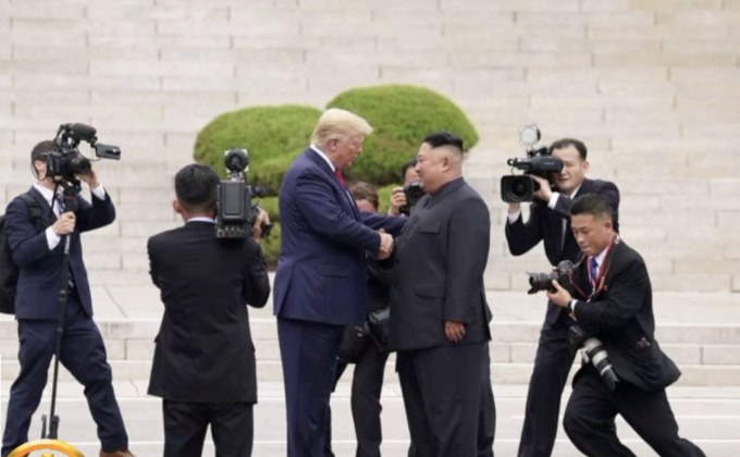 “ทรัมป์” พบ “คิม” ครั้งประวัติศาสตร์ในเขตปลอดทหาร