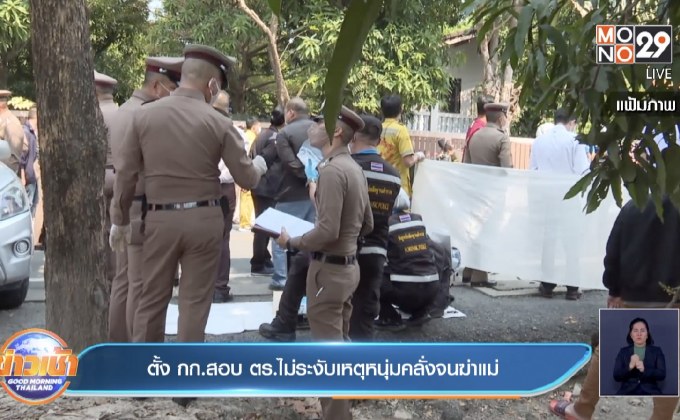 ตั้ง กก.สอบ ตร.ไม่ระงับเหตุหนุ่มคลั่งจนฆ่าแม่