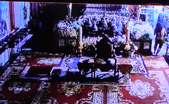 ขโมยเงินตู้บริจาคในโบสถ์ จ.อ่างทอง