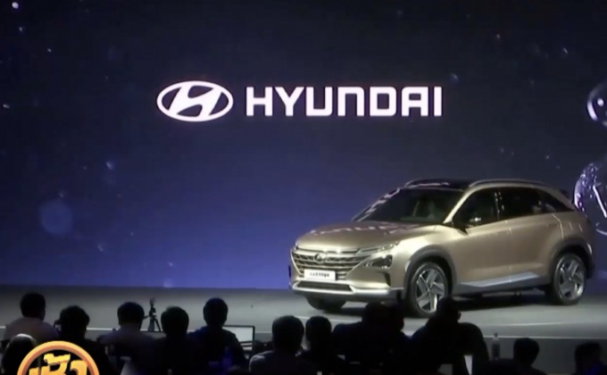 ฮุนไดเผยโฉมรถพลังงานไฮโดรเจนรุ่นล่าสุด