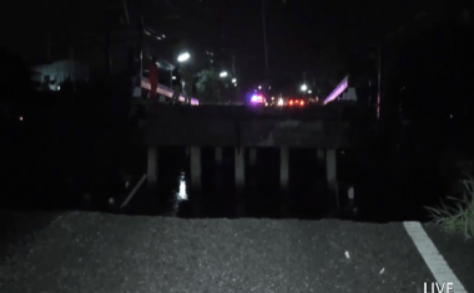 สะพานข้ามคลองพังถล่ม จ. ฉะเชิงเทรา