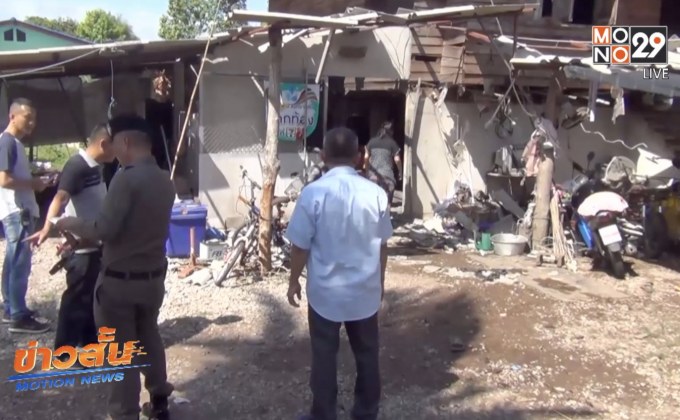 บั้งไฟระเบิดบาดเจ็บ 2 คน จ.ลำปาง