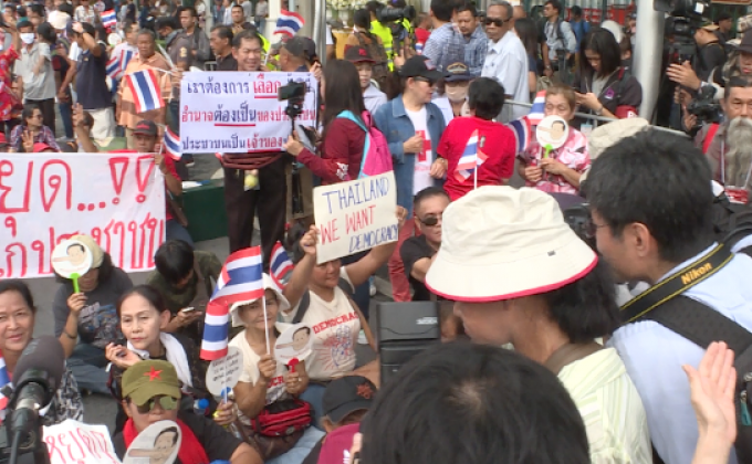 ไทม์ไลน์ม็อบอยากเลือกตั้ง ก่อนสลายตัว