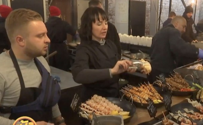 เทศกาลอาหารสตรีทฟู้ดในยูเครน