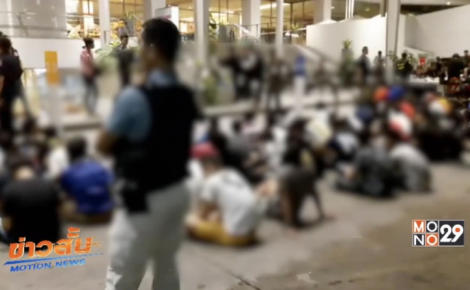 จับวัยรุ่นแข่งรถจยย.เกือบ 200 คน