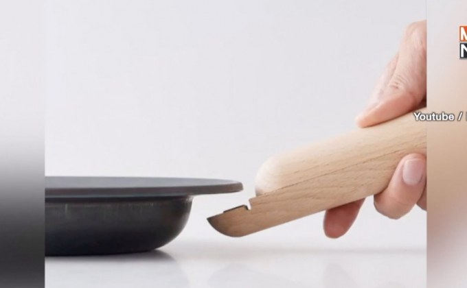 เครื่องครัวทูอินวันเป็นได้ทั้งจานและกระทะ