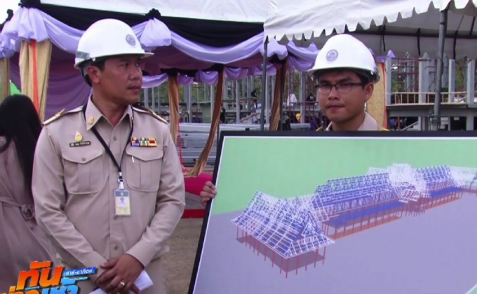 การจัดสร้างพระเมรุมาศฯคืบหน้ากว่าครึ่ง