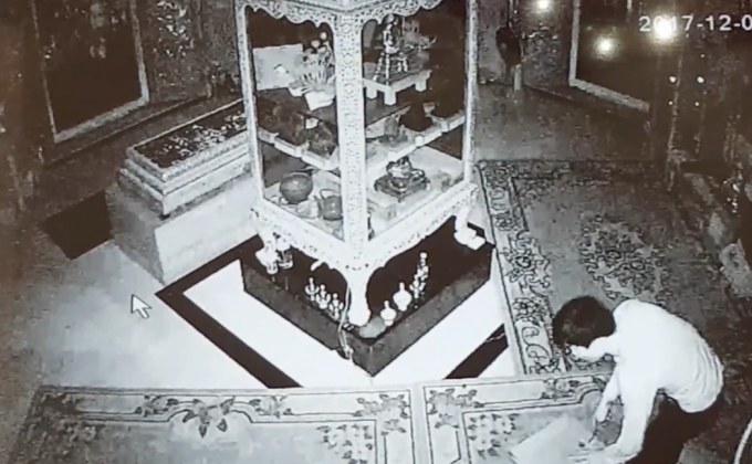 งัดเจดีย์อายุกว่า 100 ปี ได้ทรัพย์สินไปกว่า 1 แสน