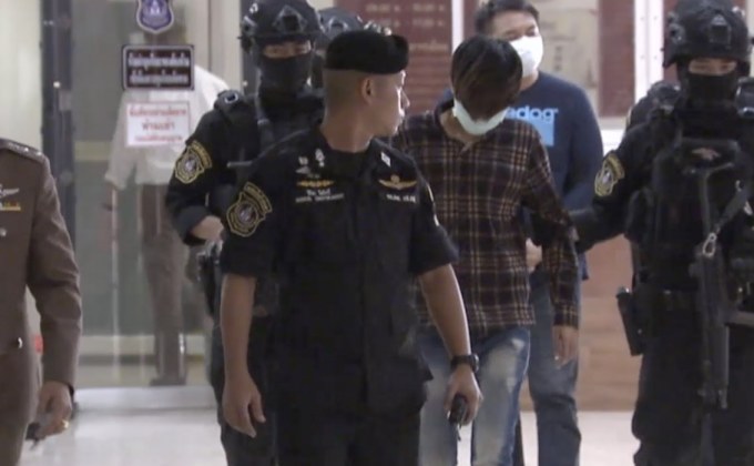 สอบปากคำผู้ต้องหายาเสพติดเครือข่ายมันทุกเม็ด