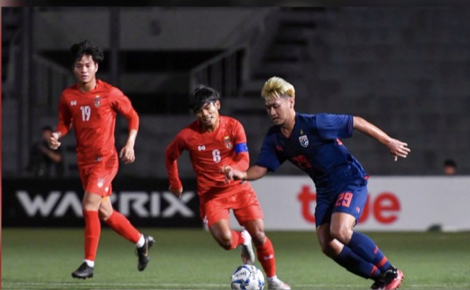 ช้างศึก U23 อุ่นเฉือนเมียนมา 3-2 ก่อนลุยซีเกมส์