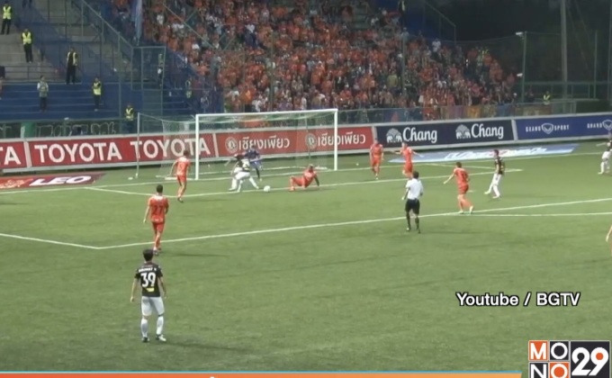 บีจีบดสวาดแคท 1-0 ขึ้นท็อปโฟร์โตโยต้าไทยลีก