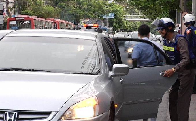 จัดระเบียบจราจรรับเปิดเทอม