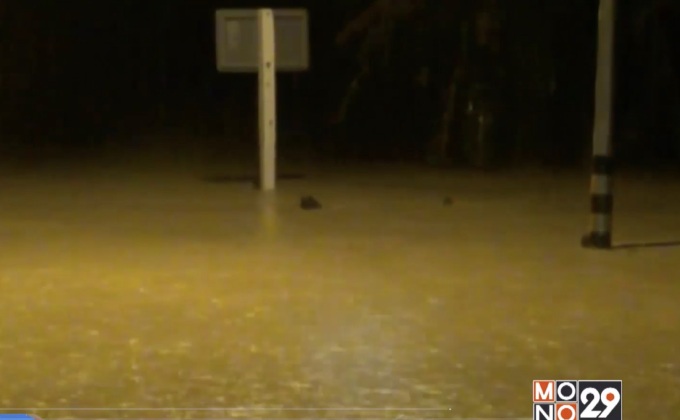 น้ำป่าเข้าท่วม 3 ตำบล ใน อ.ห้วยยอด จ.ตรัง