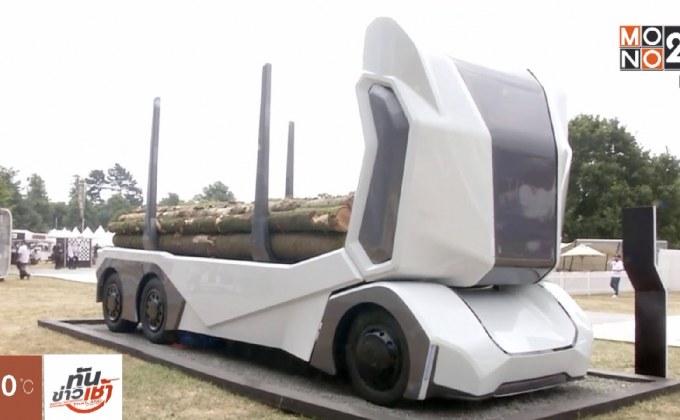 บริษัทสวีเดนเผยโฉมรถบรรทุกไฟฟ้าไร้คนขับ