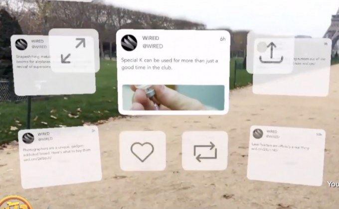 “TweetReality” แอปเล่นทวิตเตอร์ในรูปแบบ AR