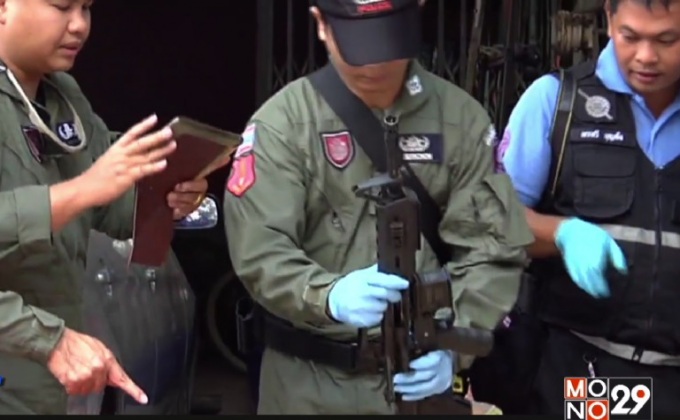 พบคลังอาวุธสงครามในบ้าน “โกตี๋” แกนนำเสื้อแดง