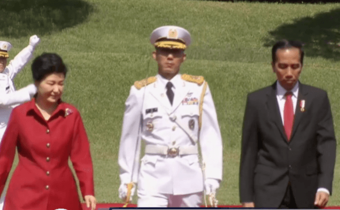 ผู้นำอินโดฯ หารือทวิภาคีเกาหลีใต้