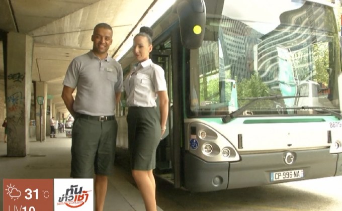 ฝรั่งเศสปรับเครื่องแบบคนขับรถรับมืออากาศร้อน