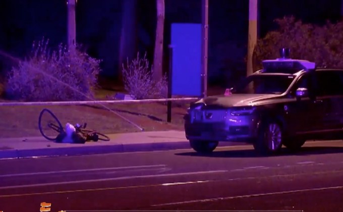 รถไร้คนขับอูเบอร์ชนคนตายครั้งแรก