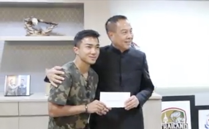 “สมยศ” อวยพร “เมสซี่เจ” ก่อนลุยเจลีก