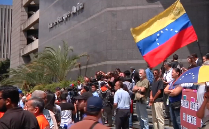 ประท้วงต่อต้านเลือกตั้งในเวเนซุเอลา