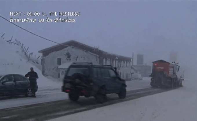 สเปนตอนบนเผชิญหิมะตกฉับพลัน