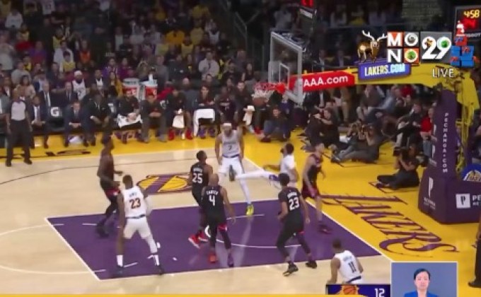 “เลอบรอน”กดทริปเปิ้ล-ดับเบิ้ลพาเลเกอร์สทุบซันส์ 117-107